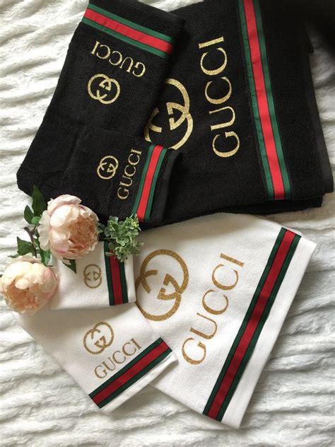 gucci small round tray|Gucci hand towels.